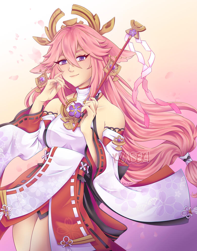 Yae Miko Genshin Impact