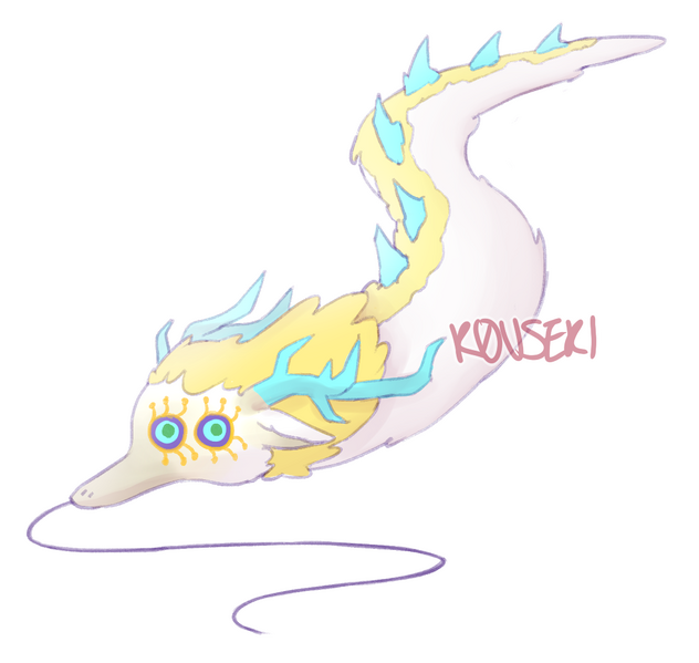 Zelda Worm on String