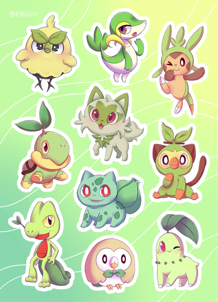 Pokemon Grass